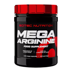 Scitec Nutrition Mega Arginine 140 kapslí