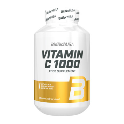 BioTech USA Vitamin C 1000 100 tabletta