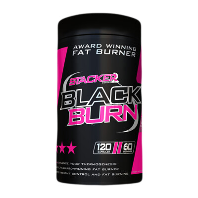 Stacker Black Burn 120 capsules