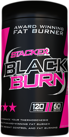 Stacker Black Burn 120 capsule