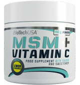 BioTech USA MSM + Vitamin C 150 g