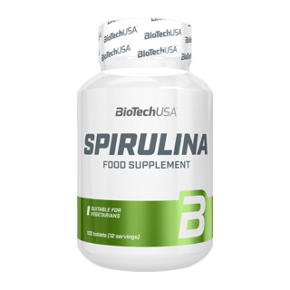 BioTech USA Spirulina 100 tablet