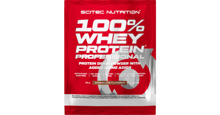 Scitec Nutrition 100% Whey Protein Professional 30 g banán