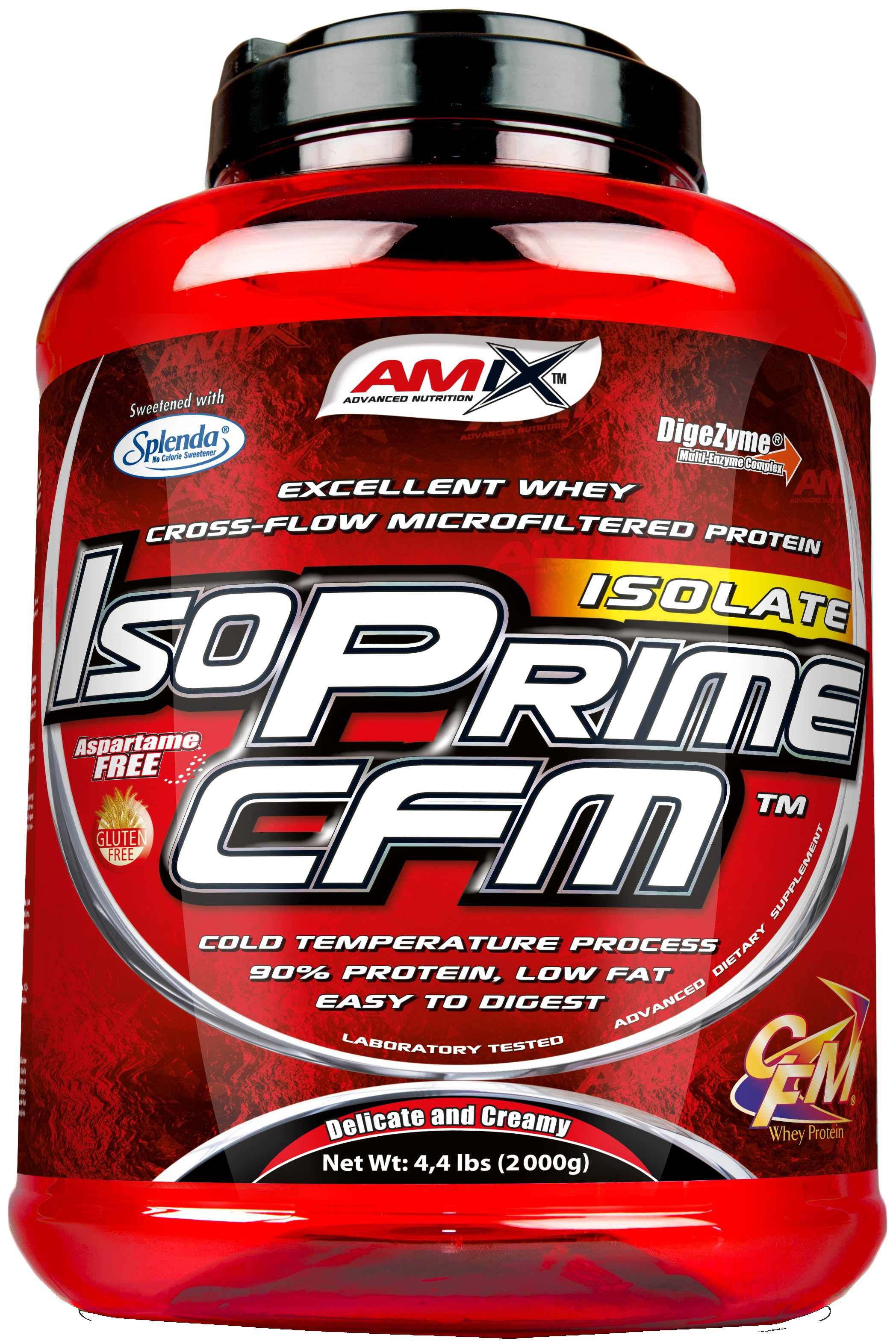 Amix IsoPrime CFM® Isolate 1000 g vanilka.