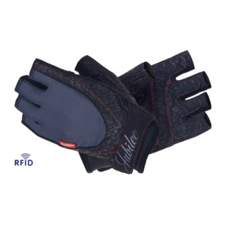 MadMax Women's fitness gloves Jubilee with Swarovski elements MFG-740 sort
