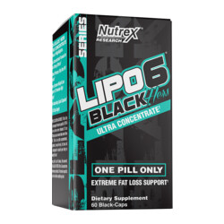 Nutrex Lipo-6 Black Hers Ultra Concentrate 60 gélules