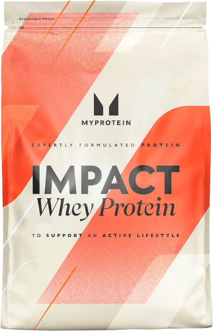 MyProtein Impact Whey Protein 2500 g banana.