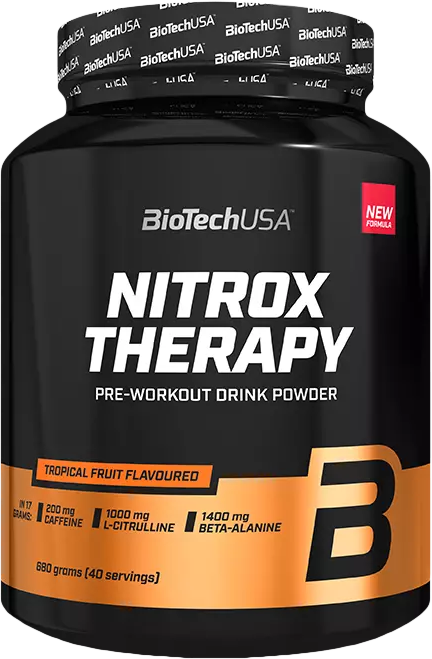 BioTech USA Nitrox Therapy 680 g brzoskwinia