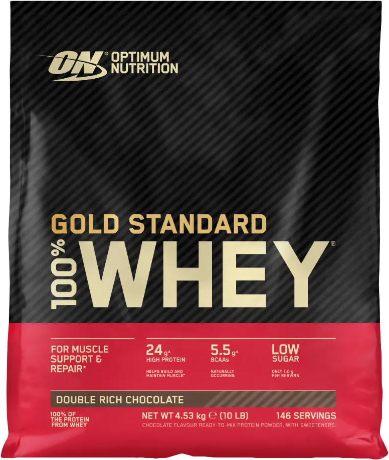 Optimum Nutrition 100% Whey Gold Standard 4530 g doppio cioccolato
