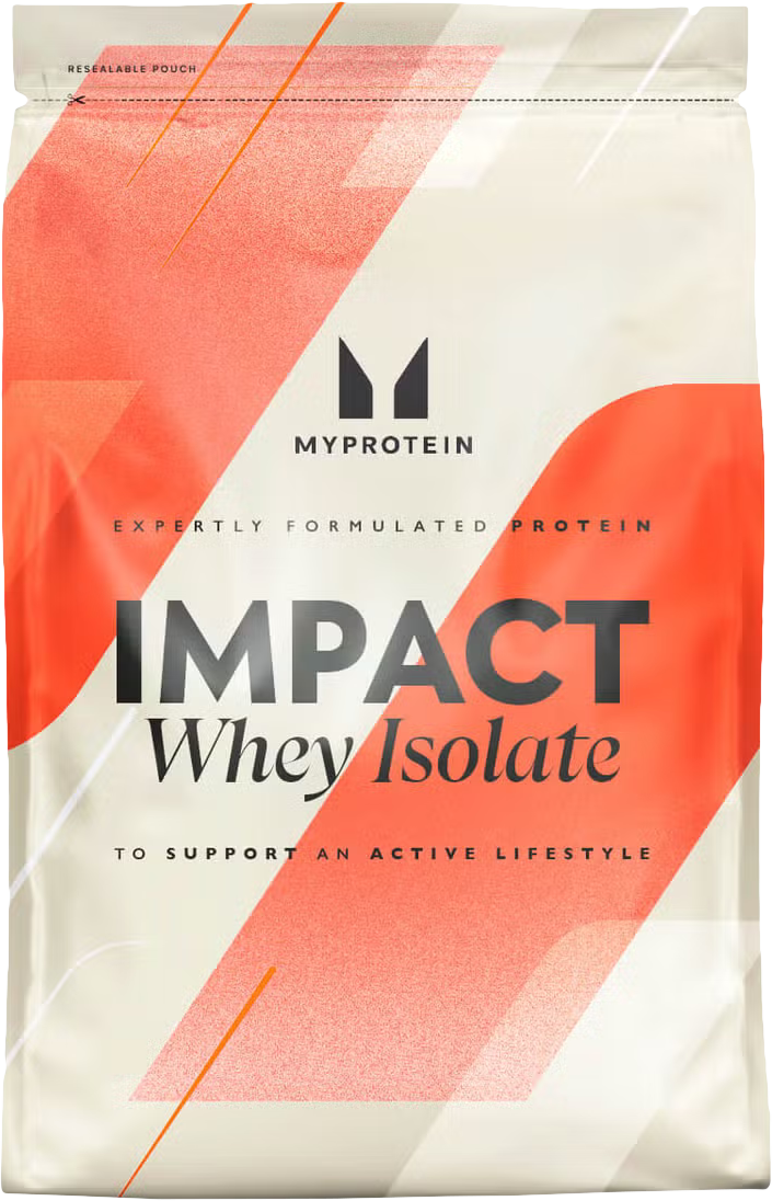 MyProtein Impact Whey Isolate 1000 g vanille.