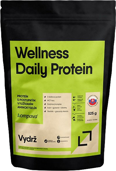 Kompava Wellness Daily Protein 525 g čokoláda.