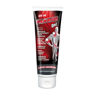 Masážne gély Hamaviss Športový Gél 125 ml