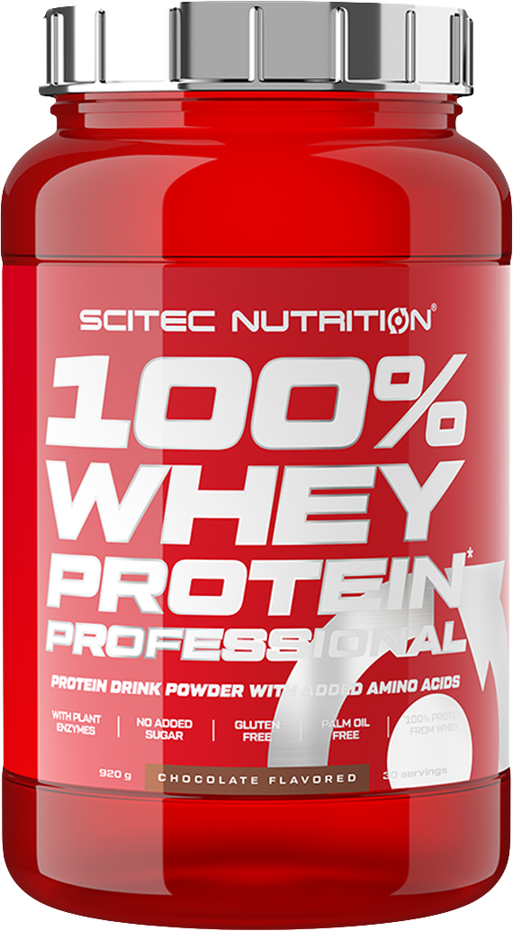 Scitec Nutrition 100% Whey Protein Professional 920 G Jahoda