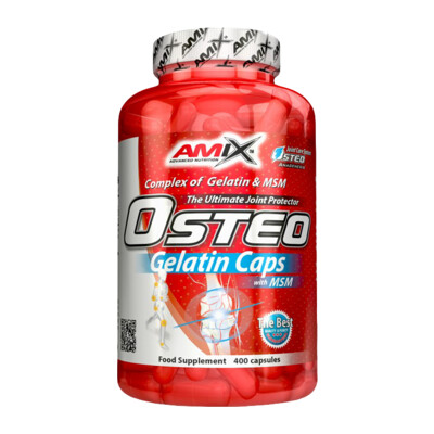 Amix Osteo Gelatin + MSM 400 kapslí