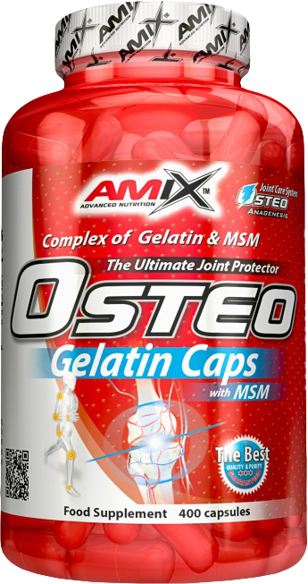 Amix Osteo Gelatin + MSM 400 kapszula