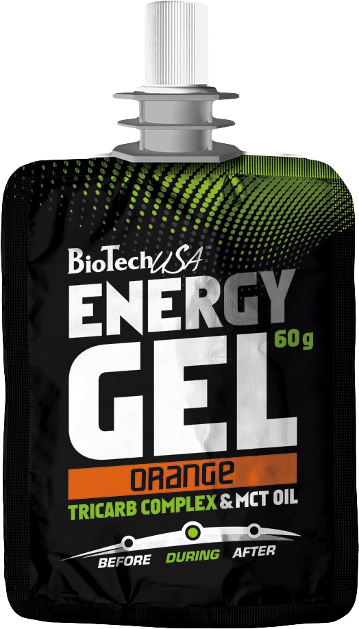 BioTech USA Energy Gel 60 G Pomaranč