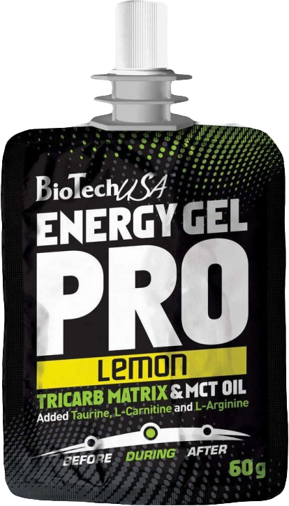 BioTech USA Energy Gel Pro 60 G Pomaranč
