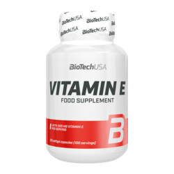 BioTech USA Vitamin E 100 kapslí