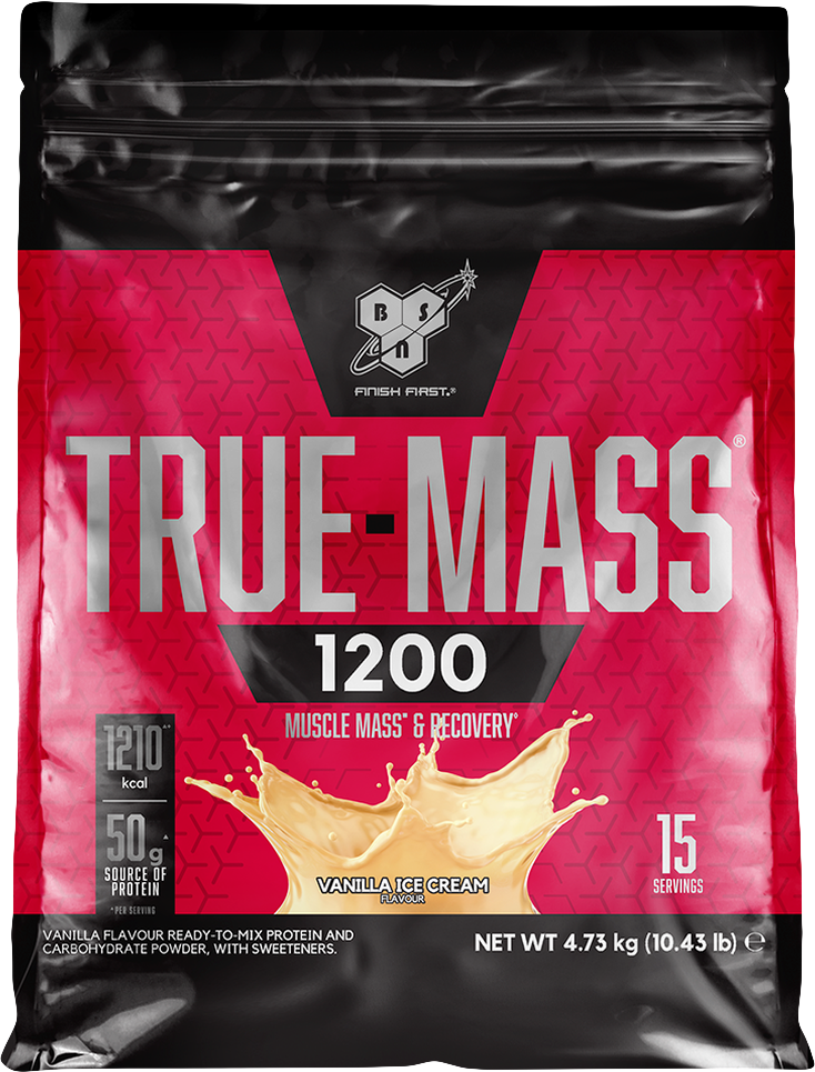 BSN True-Mass 1200 4730-4800 g vaniljglass