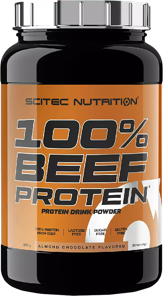Scitec Nutrition 100% Beef Protein 900 g mandula-csokoládé