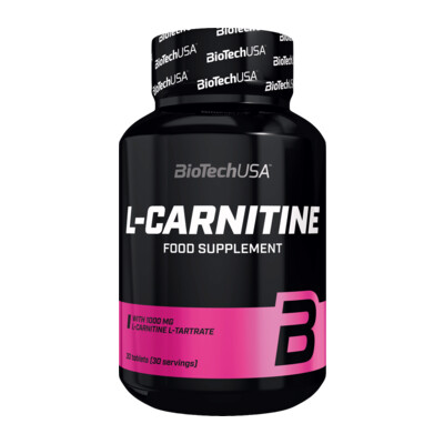 BioTech USA L-Carnitine 1000 mg 30 tabletta