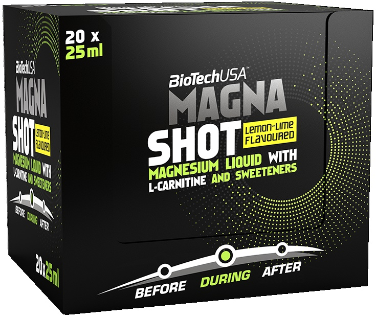 BioTech USA Magna Shot 20 x 25 ml lima-limão
