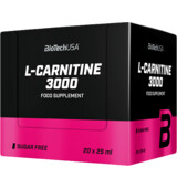 BioTech USA L-Carnitine Ampule 3000 mg 20 x 25 ml