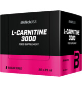 BioTech USA L-Carnitine Ampoule 3000 mg 20 x 25 ml