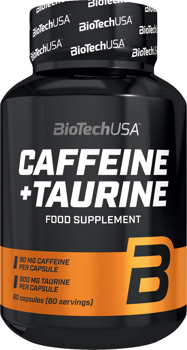 BioTech USA Caffeine + Taurine 60 kapslí