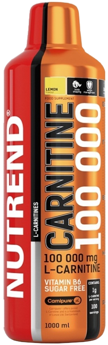 Nutrend Carnitine 100 000 1000 ml sura körsbär