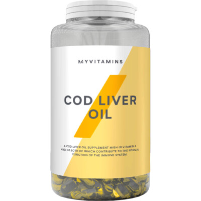MyProtein MyVitamins Cod Liver Oil 90 capsules