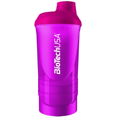 BioTech USA Shaker WAVE + 600 ml + 350 ml