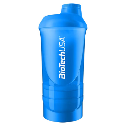 BioTech USA Shaker WAVE + 600 ml + 350 ml