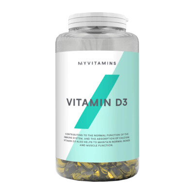 MyProtein MyVitamins Vitamin D3 180 kapszula
