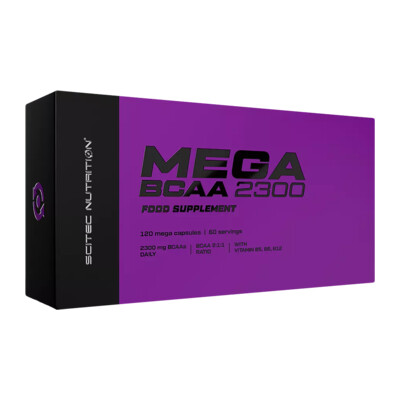 Scitec Nutrition Mega Bcaa 1400 120 capsules