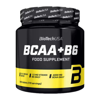 BioTech USA BCAA + B6 340 tablets
