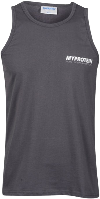 MyProtein Men’s Athletic Vest khaki sivá M