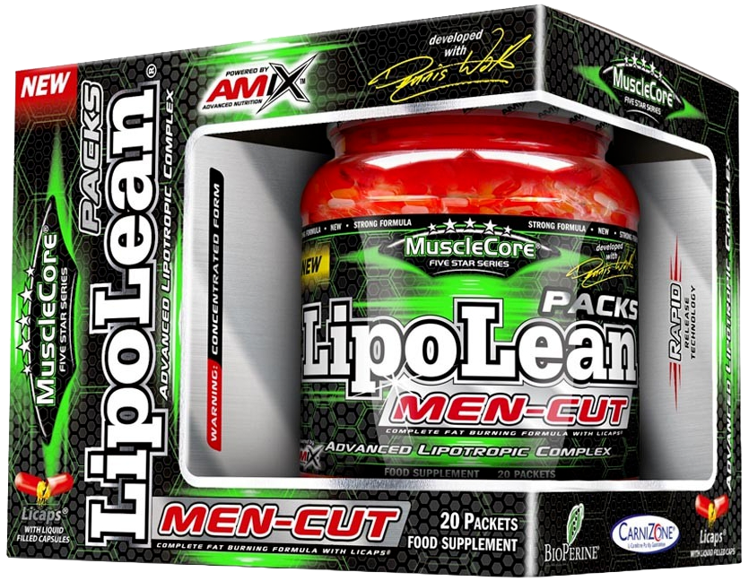 Amix LipoLean Men-Cut Packs 20 balíčkov