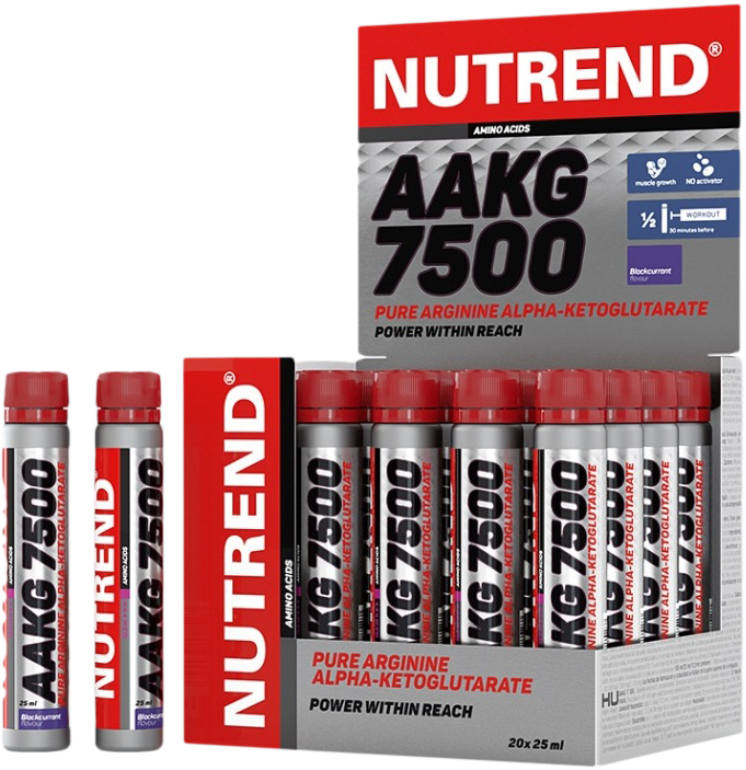 Nutrend AAKG 7500 20 x 25 ml mustaherukka