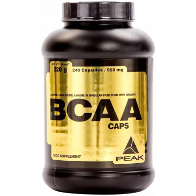Peak Performance BCAA Caps 240 capsules
