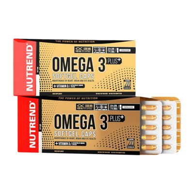 Nutrend Omega 3 Plus Softgel Caps 120 kapszula