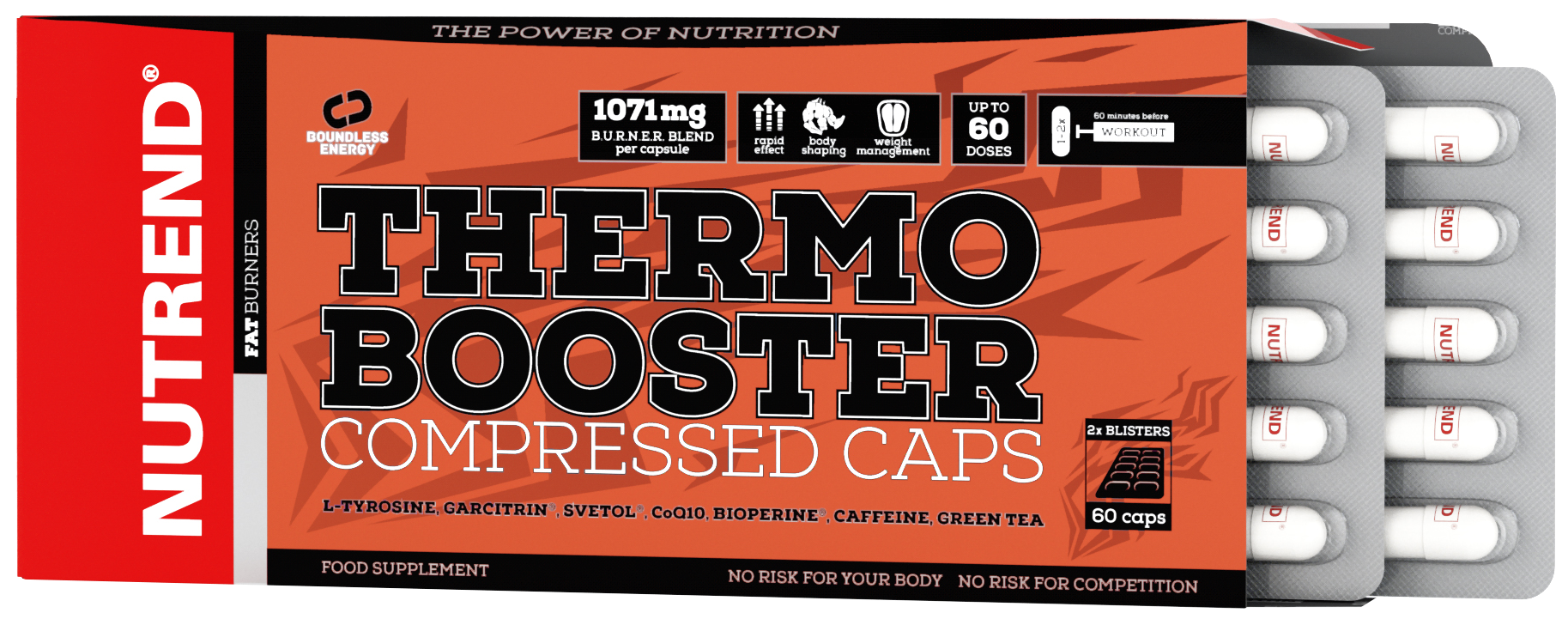 Nutrend Thermobooster Compressed Caps 60 capsules
