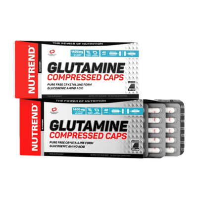 Nutrend Glutamine Compressed Caps 120 kapsúl