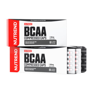 Nutrend BCAA Compressed Caps 120 kapslí