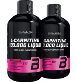 BioTech USA 2x L-Carnitine 100.000 Liquid 500 ml