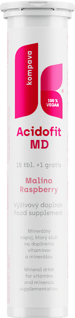 Kompava AcidoFit MD 16 tablettia appelsiini-limetti