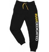 Dedicated Nutrition Slim Fit (Fitted) Tracksuit Pants 'I AM DEDICATED'