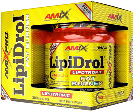 Amix LipiDrol Fat Burner 300 cápsulas
