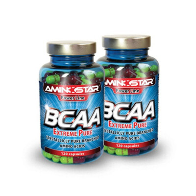 Aminostar BCAA Extreme pure 1 + 1 for free 2 x 120 capsules