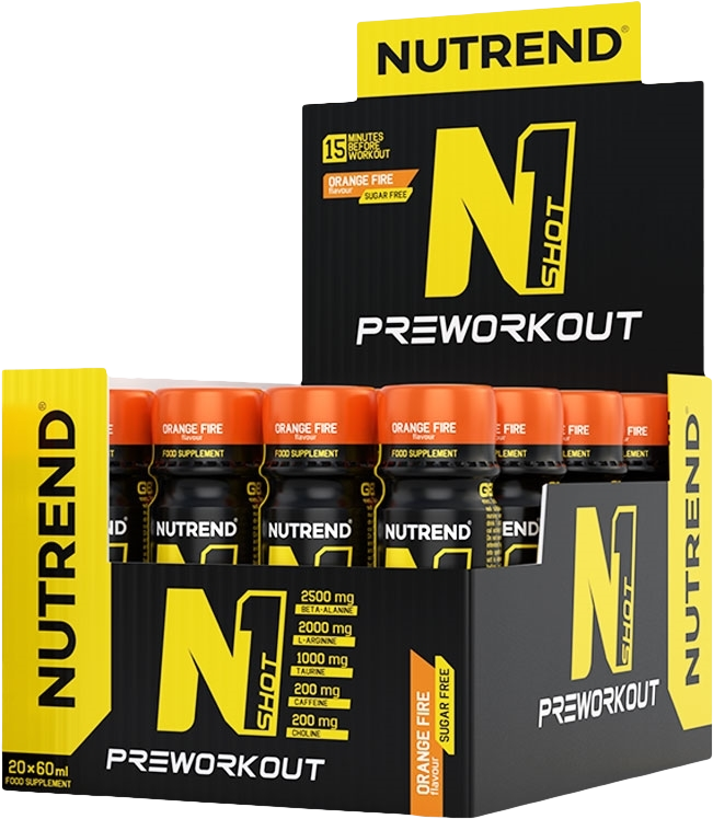20x Nutrend N1 Shot 60 ml forest burst